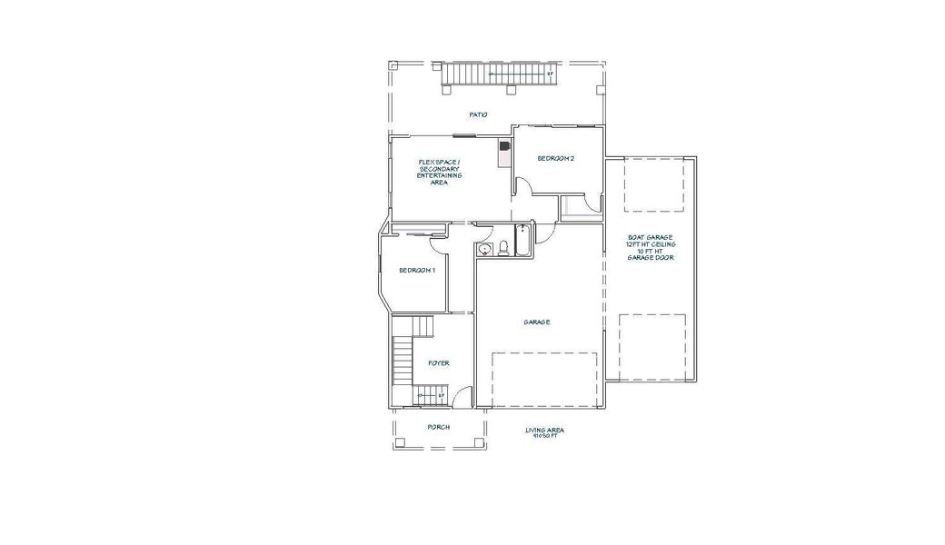 1St Floor (No Boat Garage) 1St Floor (No Boat Garage)