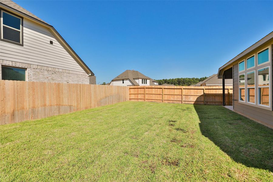 Exterior details and patio area of a home in Katy Lakes, Katy (Image 4). Exterior details and patio area of a home in Katy Lakes, Katy (Image 4).