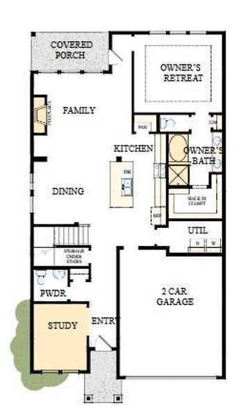 The success of a floor plan is the way you can move through it…You’ll be amazed at how well this home lives…We call it traffic patterns.