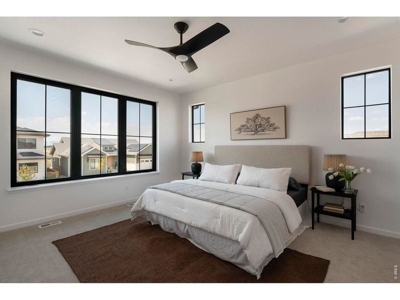Furnished interior view inside a new home in , Milliken (Image 15).