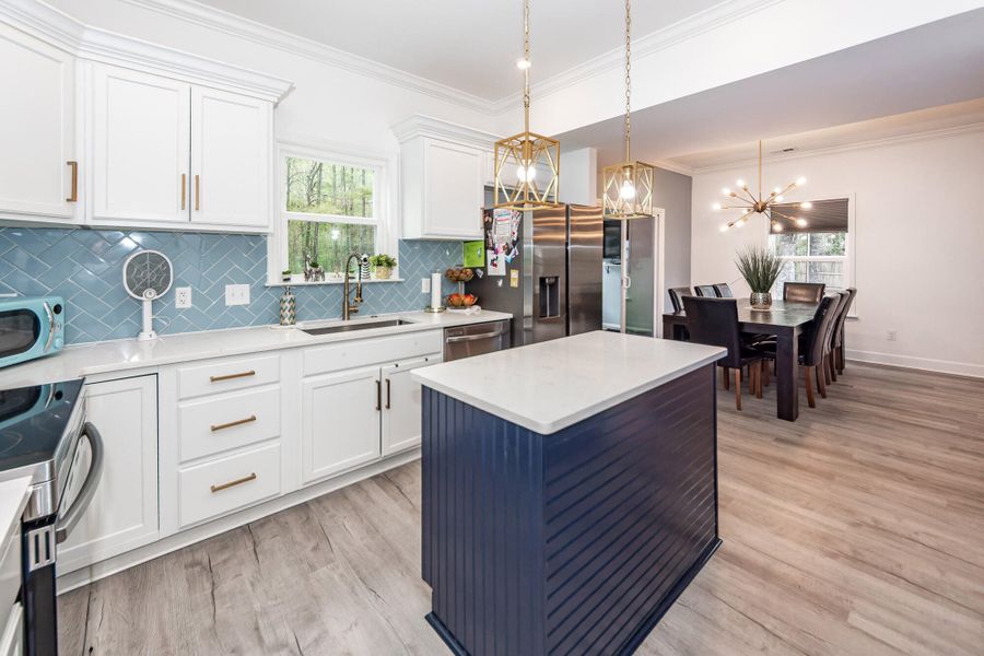 Furnished interior view inside a new home in , Summerville (Image 46).