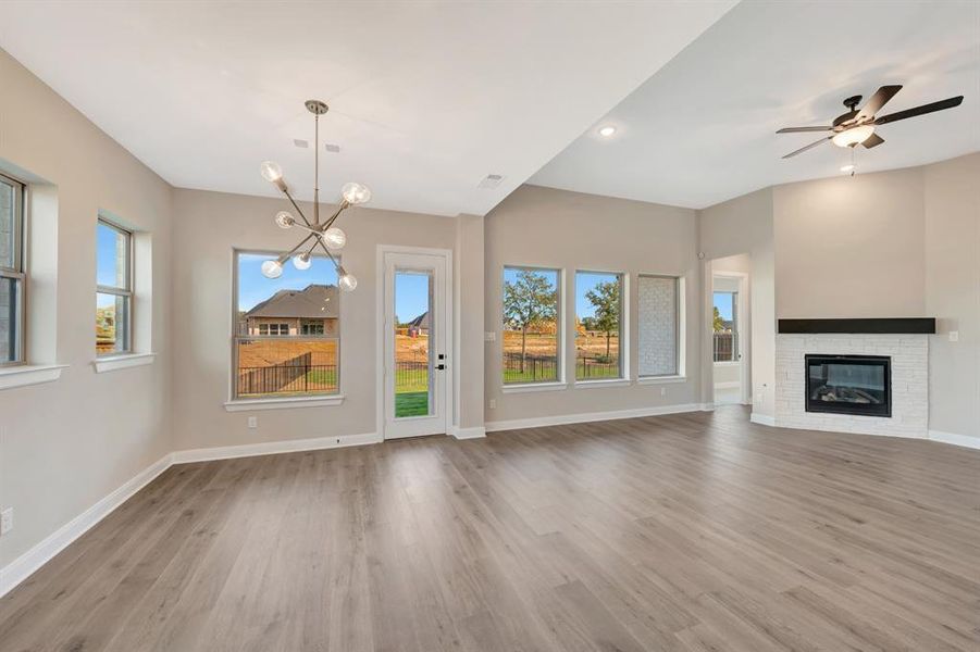 Spacious, unfurnished interior of a new home in Northshore at Lakewood Village - Classic Series, Lakewood Village (Image 22).
