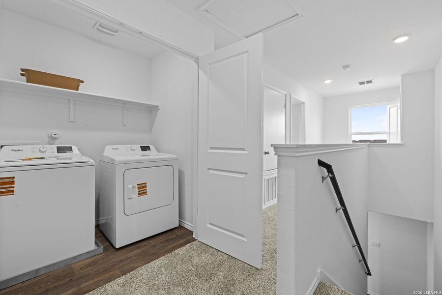 Furnished interior view inside a new home in Blue Ridge Ranch, San Antonio (Image 6).