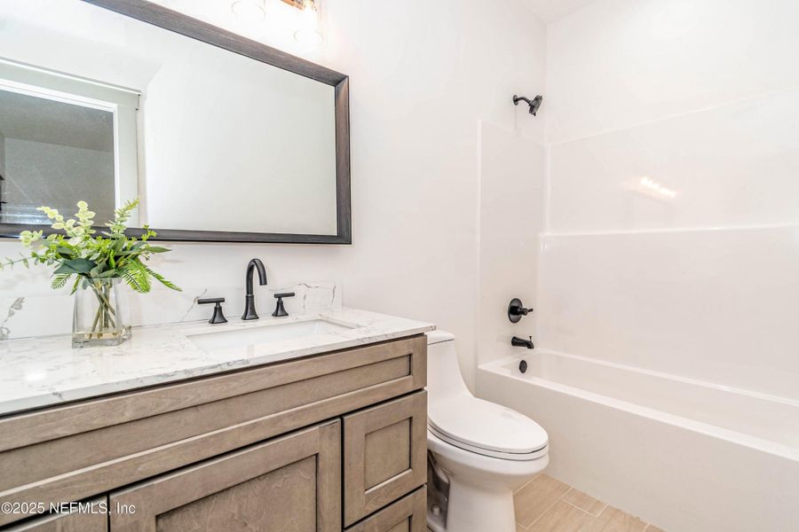 Furnished interior view inside a new home in , Glen St. Mary (Image 5).