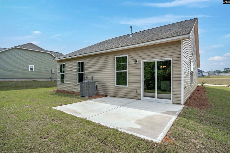 Exterior details and patio area of a home in Rolling Hills, Prosperity (Image 19). Exterior details and patio area of a home in Rolling Hills, Prosperity (Image 19).