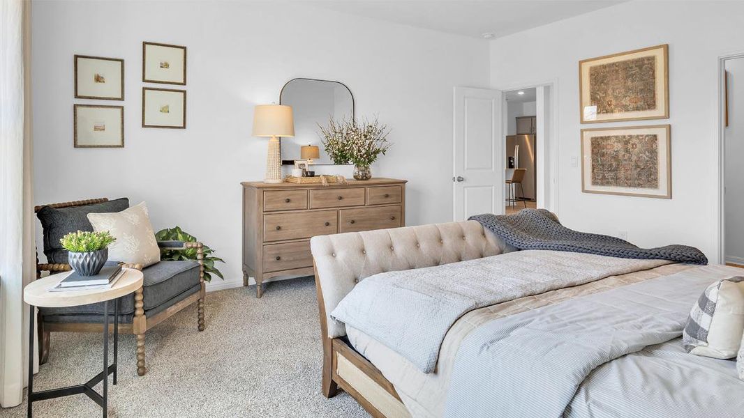 Furnished interior view inside a new home in Trails at Wildhorse, Austin (Image 23). Furnished interior view inside a new home in Trails at Wildhorse, Austin (Image 23).