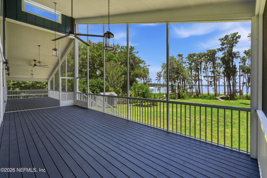 Exterior details and patio area of a home in , Melrose (Image 24).