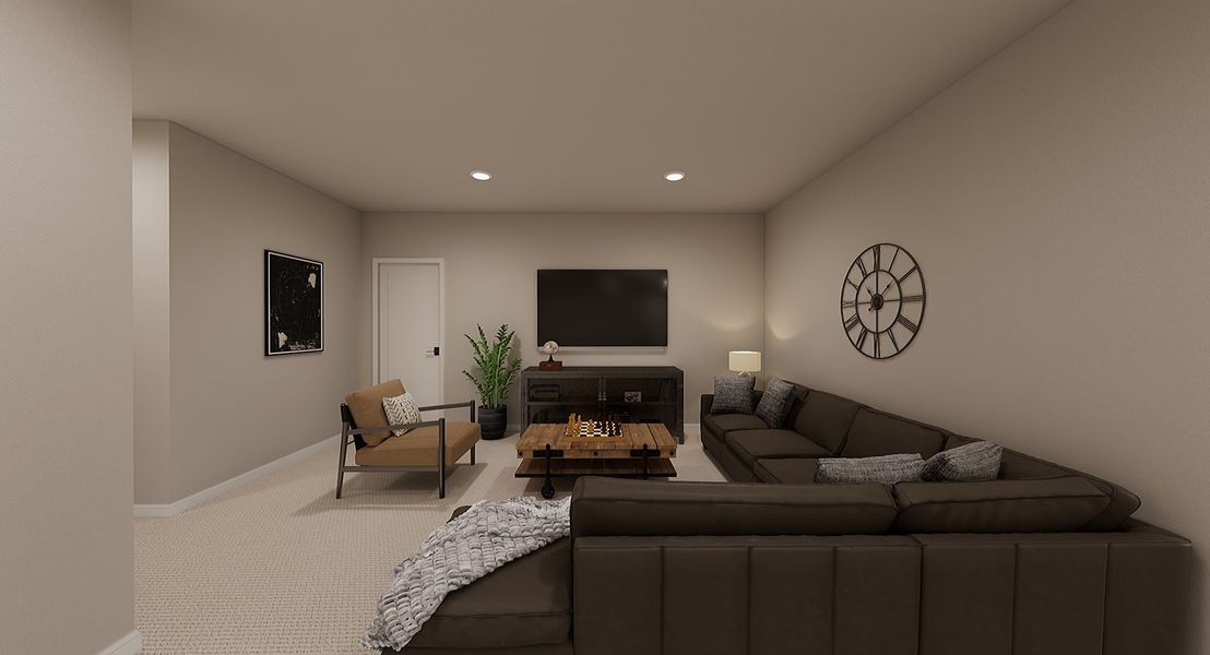 Representative furnished interior of a home built from the 2 by Tri Pointe Homes in Sugar Mill Village, Longmont (Image 14).