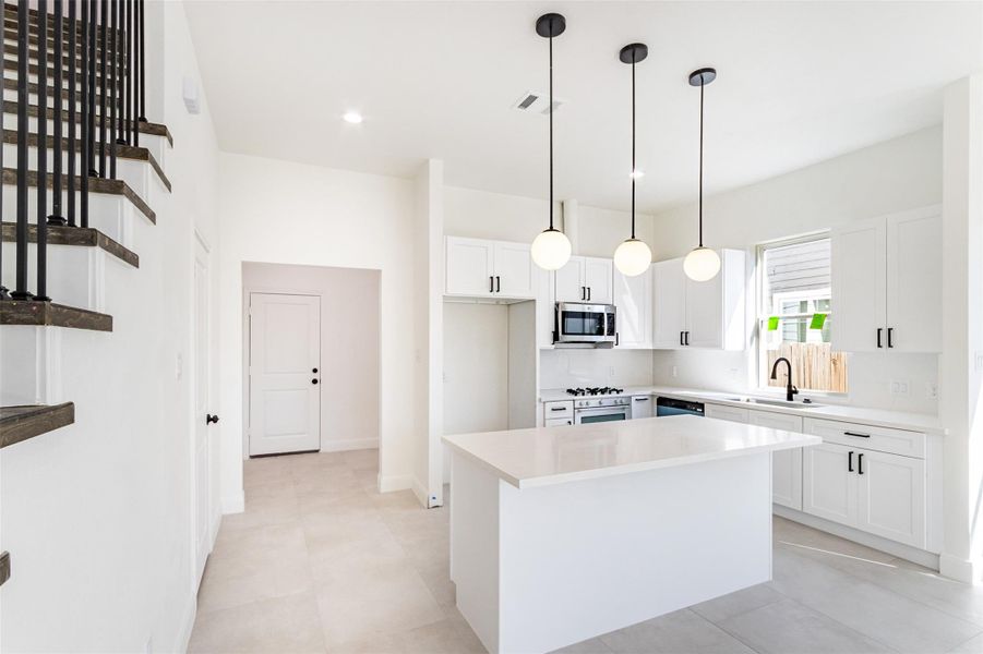 Furnished interior view inside a new home in , Houston (Image 5). Furnished interior view inside a new home in , Houston (Image 5).