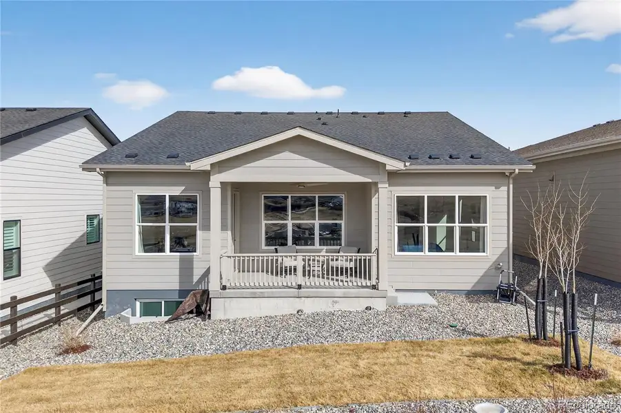 Exterior details and patio area of a home in , Castle Rock (Image 3). Exterior details and patio area of a home in , Castle Rock (Image 3).