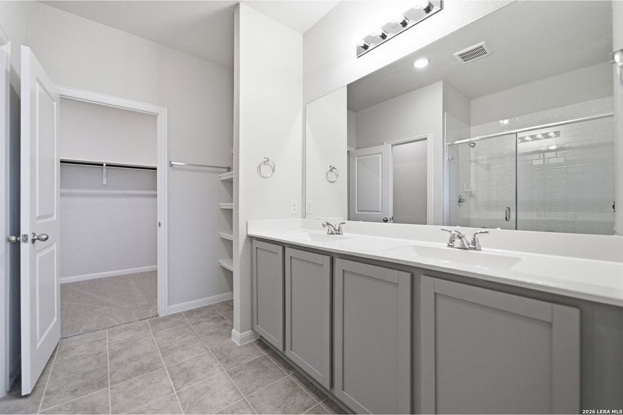 Furnished interior view inside a new home in Cloud Country, New Braunfels (Image 8). Furnished interior view inside a new home in Cloud Country, New Braunfels (Image 8).