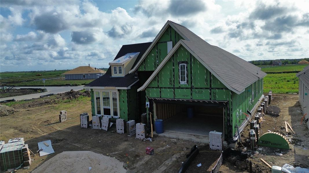 Home progress as of 08/2025.