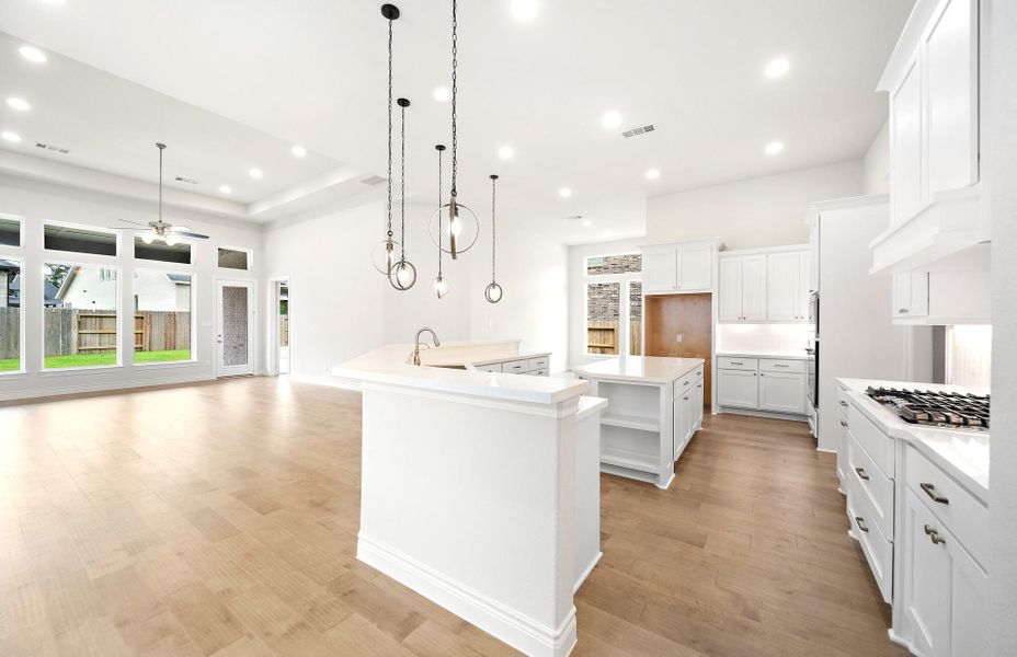 Furnished interior view inside a new home in , Magnolia (Image 5).