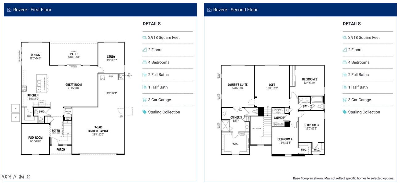 Revere Floorplan