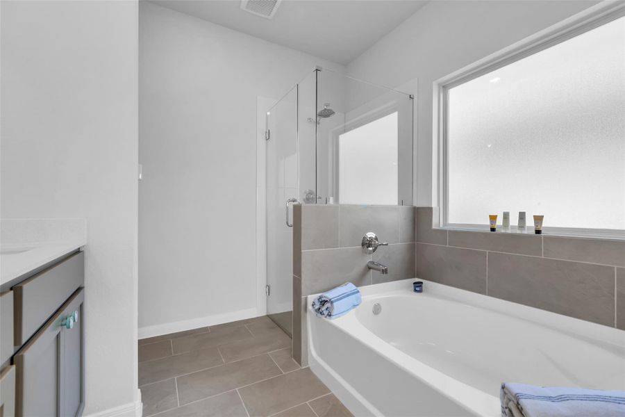 Furnished interior view inside a new home in , Magnolia (Image 30). Furnished interior view inside a new home in , Magnolia (Image 30).