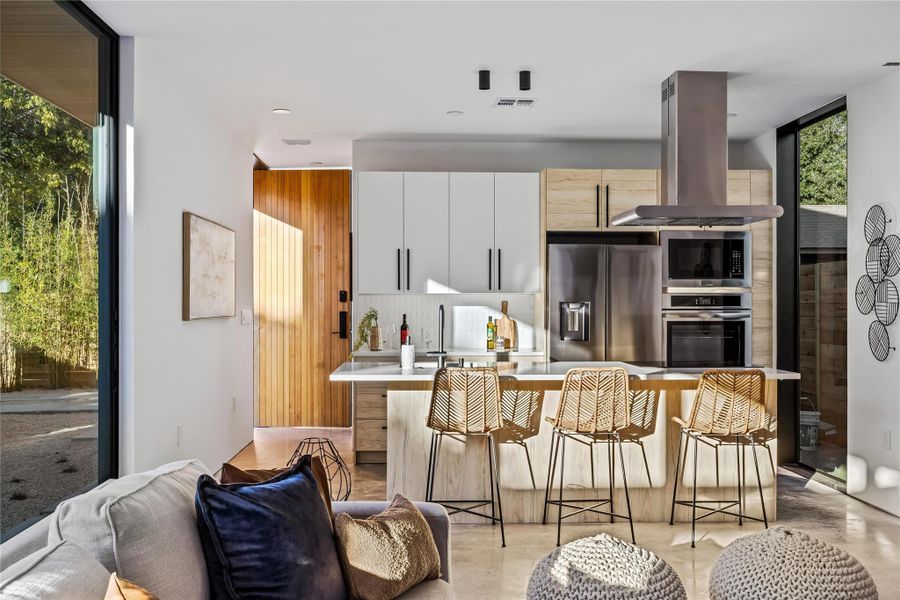 Furnished interior view inside a new home in , Austin (Image 17). Furnished interior view inside a new home in , Austin (Image 17).