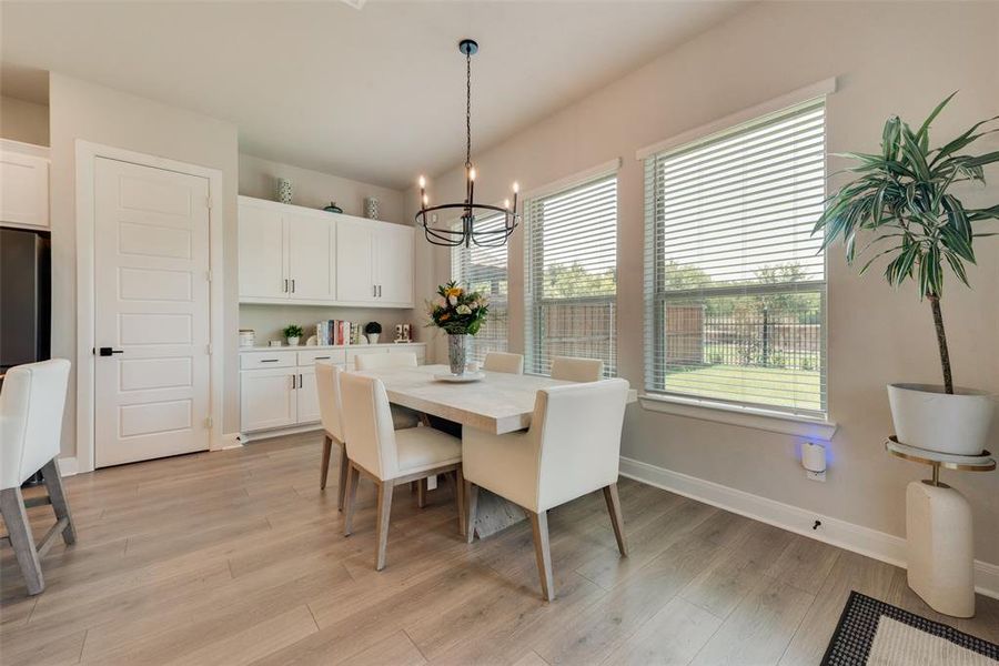 Furnished interior view inside a new home in , Arlington (Image 27).