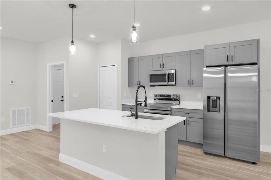 Furnished interior view inside a new home in , Ocala (Image 10).