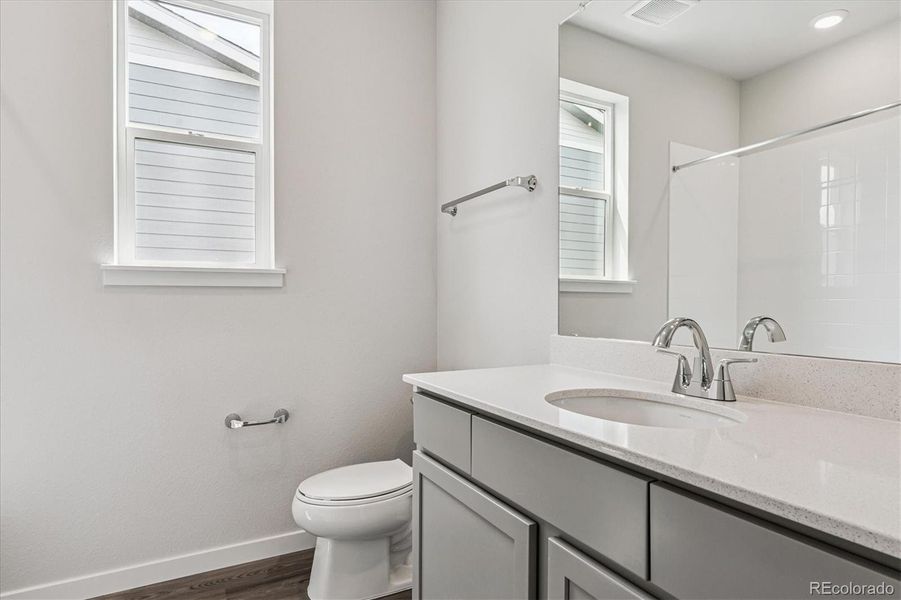 Furnished interior view inside a new home in Paired Homes at Alder Creek, Parker (Image 4).
