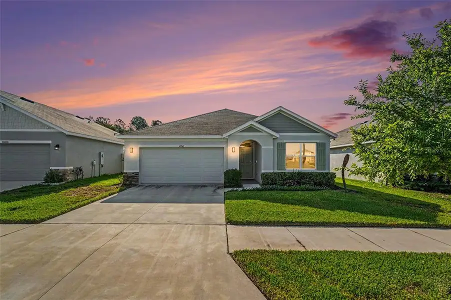 Front exterior of a new home in Mirada, San Antonio, FL, highlighting curb appeal (Image 25). Front exterior of a new home in Mirada, San Antonio, FL, highlighting curb appeal (Image 25).
