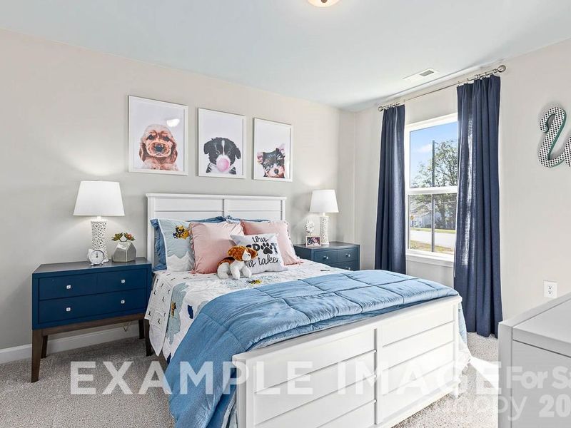 Furnished interior view inside a new home in Enclave at Belmont, Belmont (Image 21).