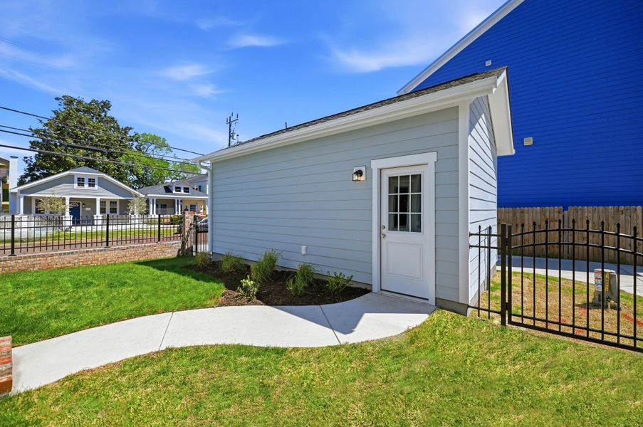 Representative exterior details of a home built from the The Remington by RobuckHomes in Downtown Wilmington Collective, Wilmington (Image 41). Representative exterior details of a home built from the The Remington by RobuckHomes in Downtown Wilmington Collective, Wilmington (Image 41).