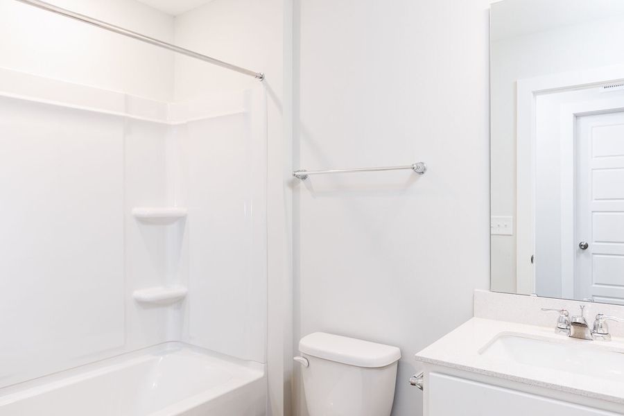 Furnished interior view inside a new home in Vaughan Farms, Angier (Image 3).