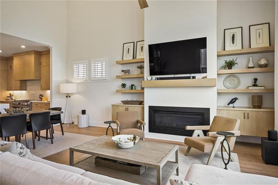 Furnished interior view inside a new home in Waterside Single Family, Peachtree Corners (Image 19).