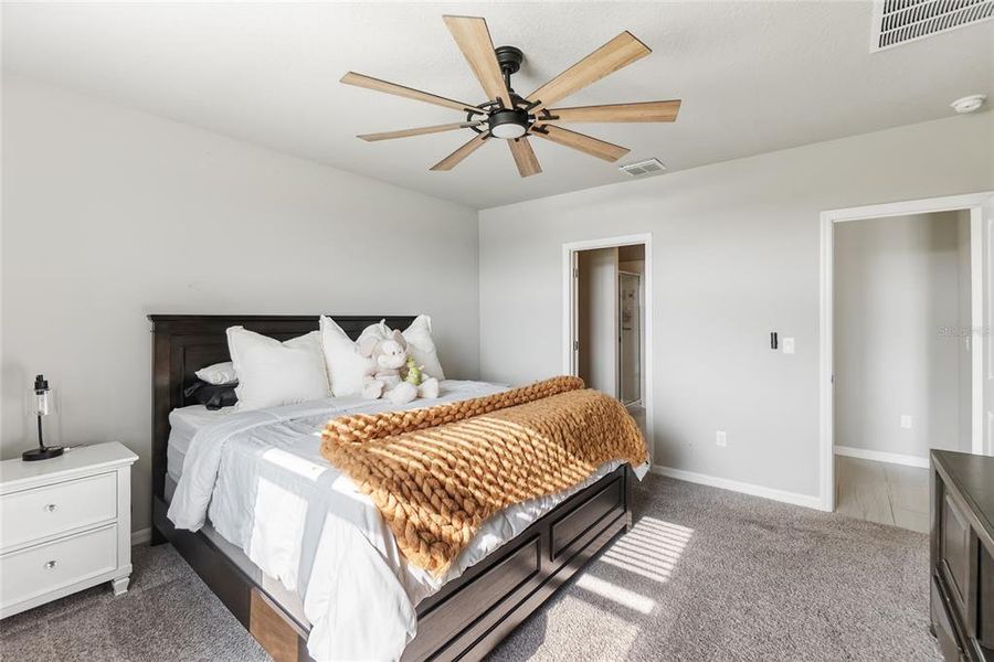 Furnished interior view inside a new home in Salt Meadows - Classic Series, Parrish (Image 35).