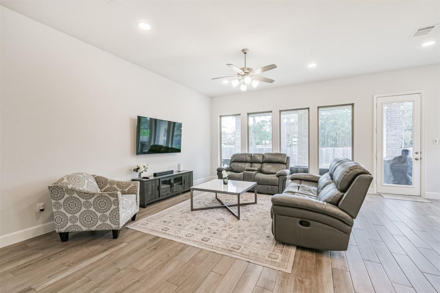 Furnished interior view inside a new home in Escondido, Magnolia (Image 7).