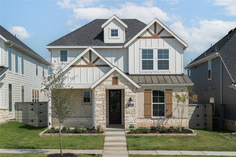 Beazer Homes Treeline Conroe floorplan.