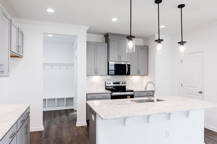 Representative furnished interior of a home built from the Palmer by Mattamy Homes in Magnolia Park, Garner (Image 6).
