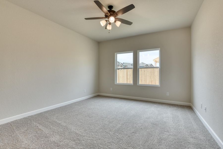 Representative unfurnished interior of a home built from the Kennedy by Ashton Woods in Hennersby Hollow, San Antonio (Image 18). Representative unfurnished interior of a home built from the Kennedy by Ashton Woods in Hennersby Hollow, San Antonio (Image 18).