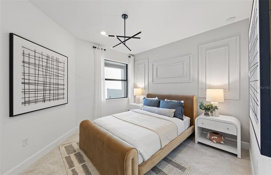 Furnished interior view inside a new home in Del Webb Catalina, Lakewood Ranch (Image 23).