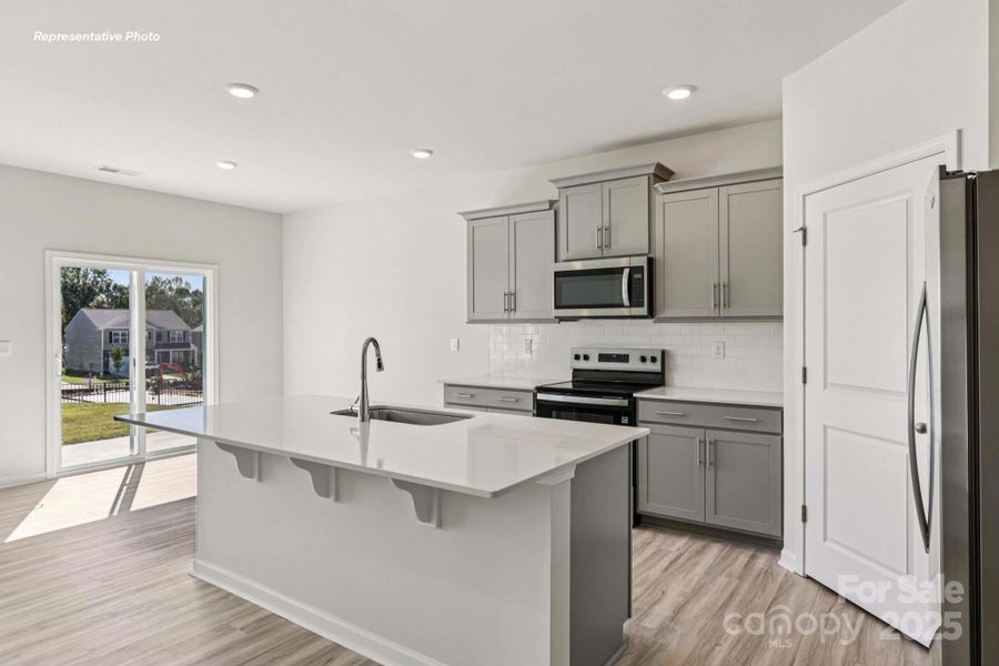 Furnished interior view inside a new home in Cramer Estates, Gastonia (Image 13).