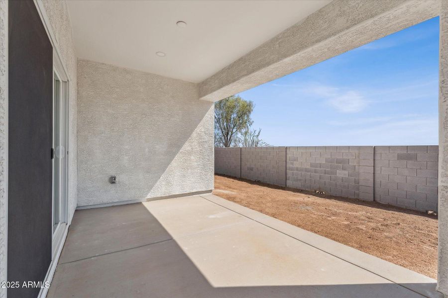 Rear Patio Rear Patio