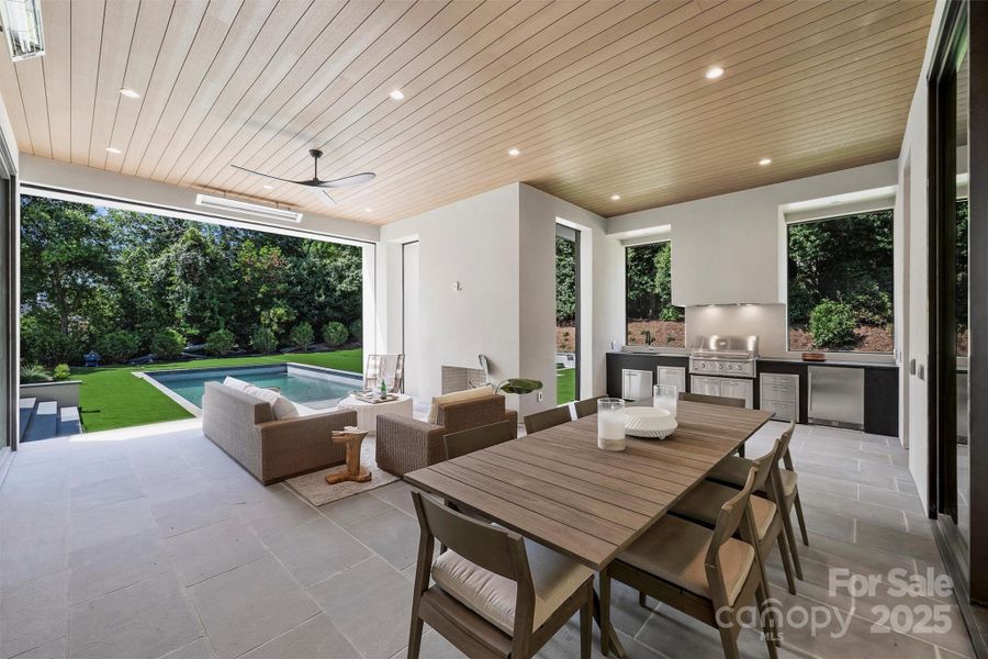 Furnished interior view inside a new home in , Charlotte (Image 5). Furnished interior view inside a new home in , Charlotte (Image 5).