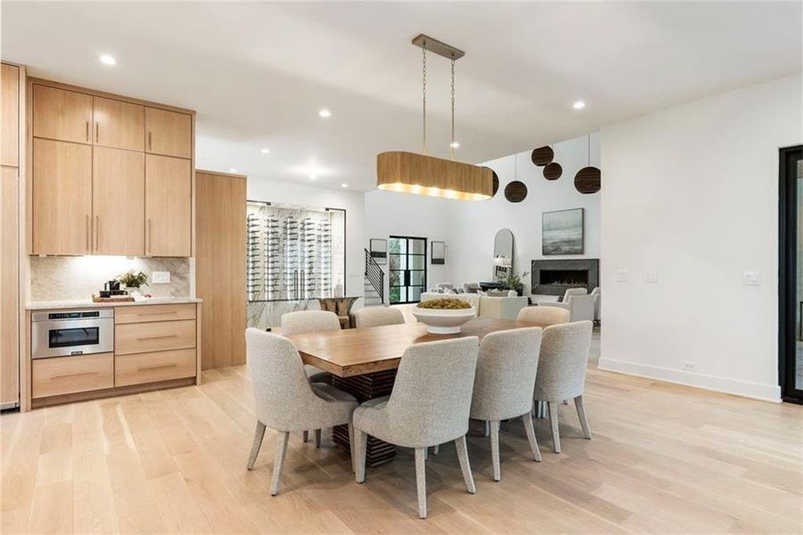 Furnished interior view inside a new home in , Sandy Springs (Image 65). Furnished interior view inside a new home in , Sandy Springs (Image 65).