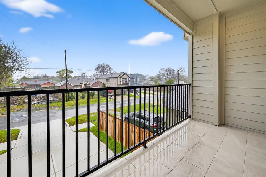 Exterior details and patio area of a home in , Houston (Image 3). Exterior details and patio area of a home in , Houston (Image 3).