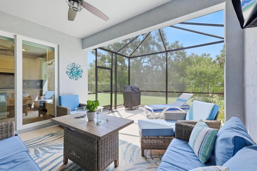 Exterior details and patio area of a home in , Parrish (Image 20).
