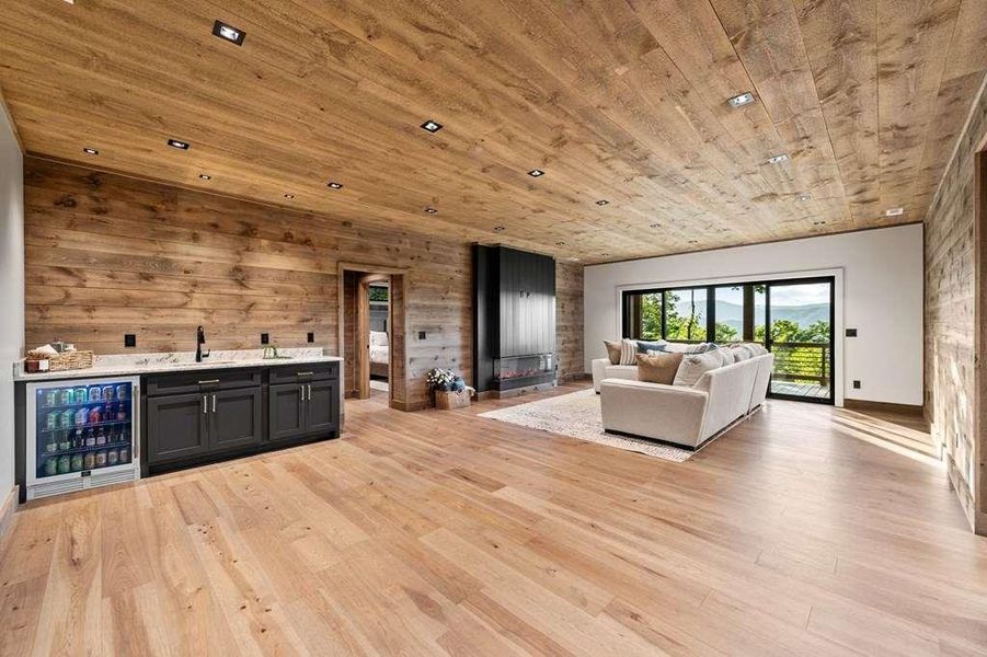 Furnished interior view inside a new home in , Blue Ridge (Image 56).