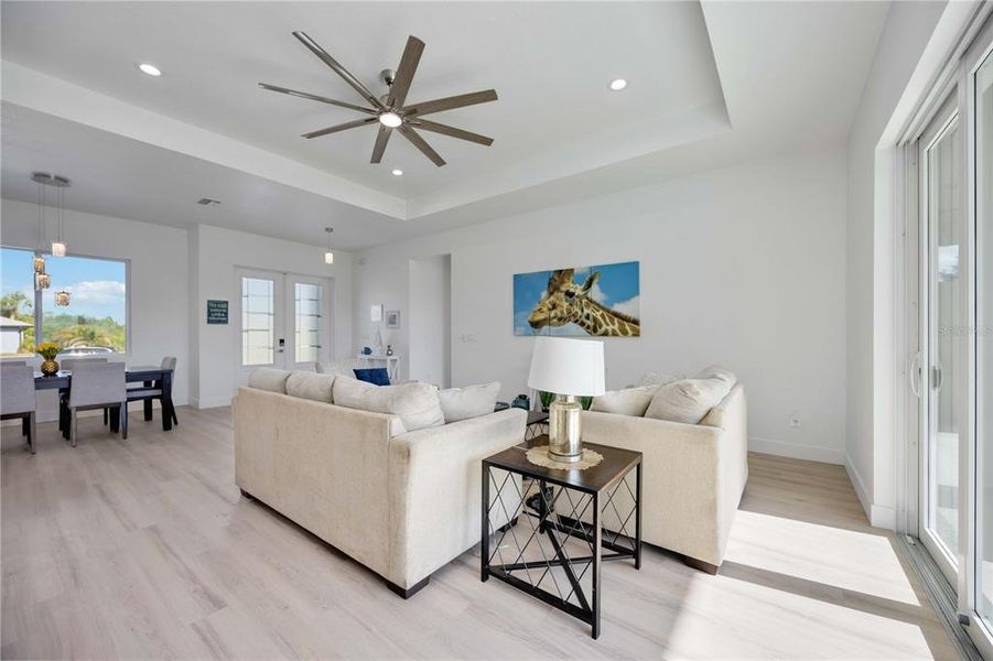Furnished interior view inside a new home in , Englewood (Image 22).