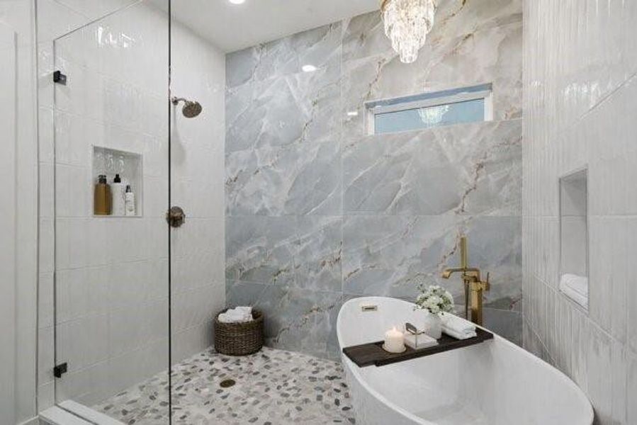 Furnished interior view inside a new home in , Ellijay (Image 12).