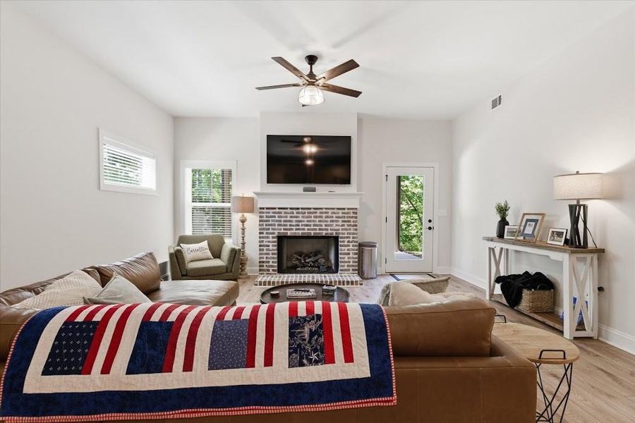 Furnished interior view inside a new home in , Carrollton (Image 13).