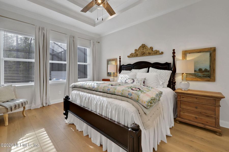 Furnished interior view inside a new home in Settler's Landing at Nocatee, Ponte Vedra (Image 61).