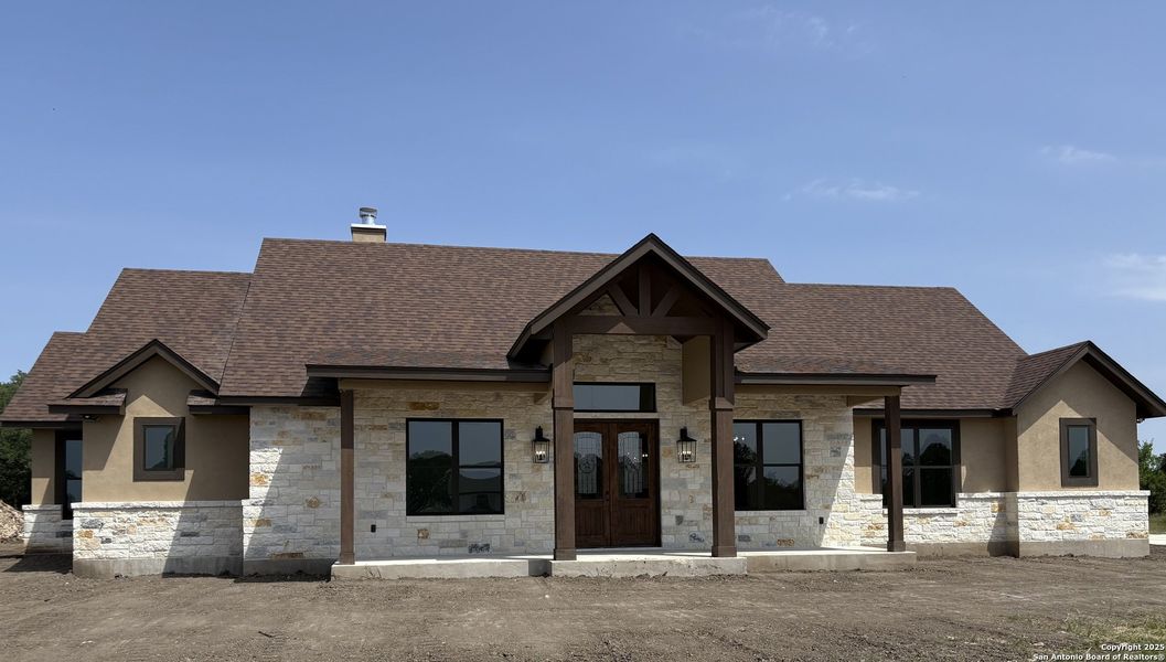 In-progress construction of a new home in , Bandera, TX (Image 24).
