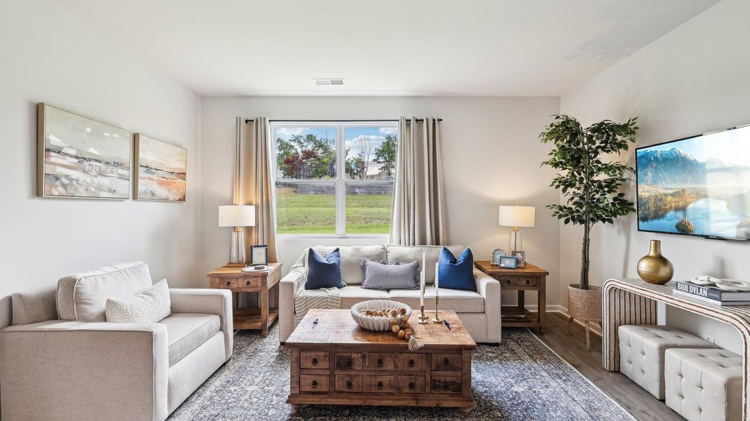 Furnished interior view inside a new home in Reserve at Hickory Ridge, Columbia (Image 8).