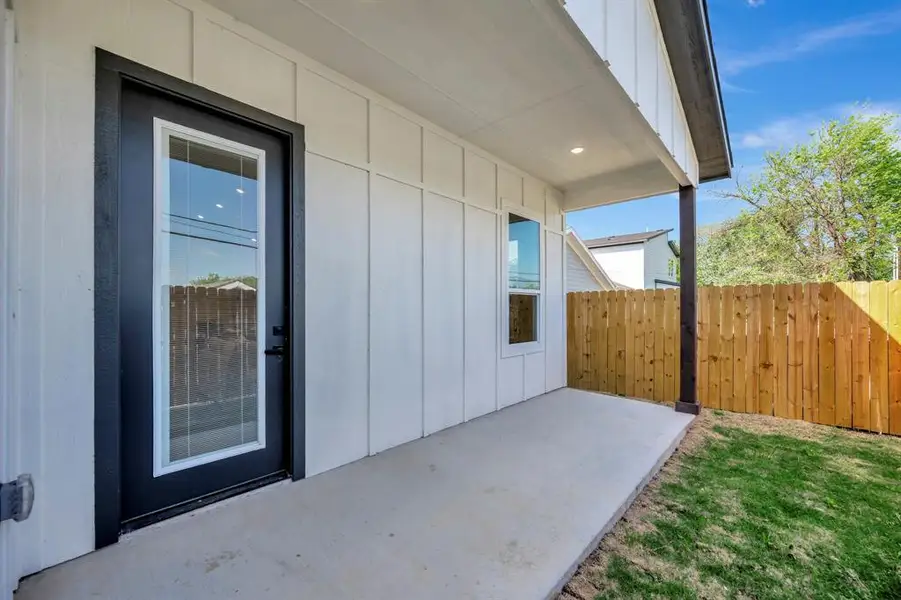 Exterior details and patio area of a home in , Fort Worth (Image 3).
