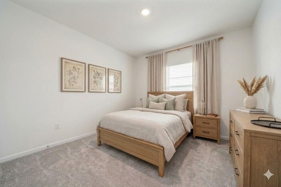 And a third secondary bedroom
