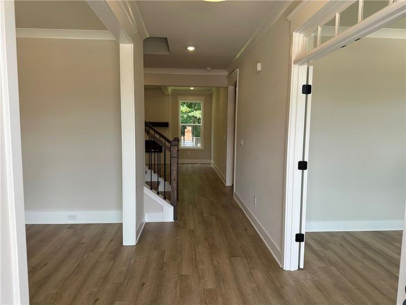 Spacious, unfurnished interior of a new home in Rosewood Lake Estates, Hoschton (Image 91).